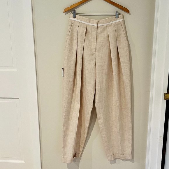 Stella McCartney Ariana tailored trousers Sustainable Viscose Size 44 NWT - Picture 3 of 13
